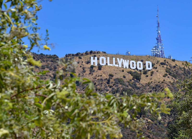 Hollywood sign in Los Angeles